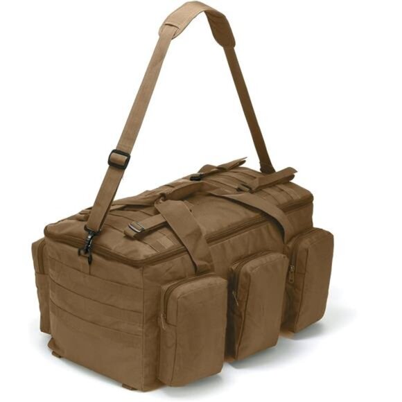 Military Duffel Bag 50L Gym Bag for Men Convertible Weekend Backpack - Picture 1 of 6